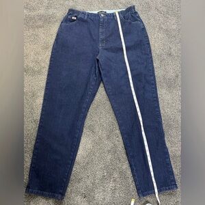 Lee Women's Dark Blue Boyfriend Jeans B-44